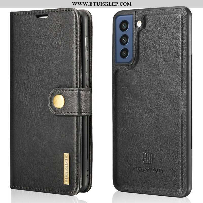 Etui Skórzany Futerał do Samsung Galaxy S21 FE Dg. Odpinany Ming